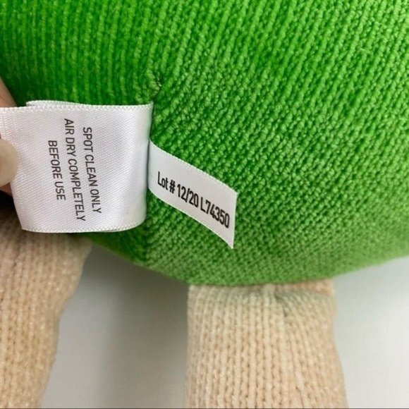 Mars M&M’s World Green Character M&M Knit Plush - Picture 8 of 11